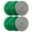Green+Gray 120lbs, variant on 10/15/25 lb Colored Bumper Weight Plates Olympic Weight Plate Set,Rubber Weight Plates Set for Home Gym, Barbell Weights Plates for Weight Lifting and Strength Training