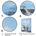 thumbnail image 3 of Designart "Port Maritime silence I" Nautical & Beach Floater Framed Canvas Print, 3 of 7