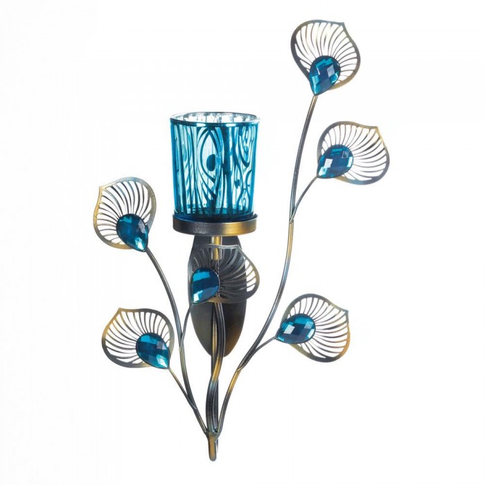 Asher Amada Wall Sconce Candle Holder Dawn Lily Set of 2