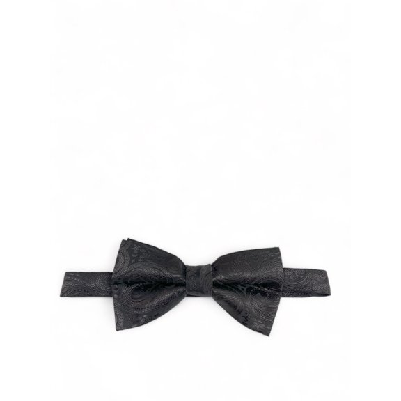 Classic Formal Toffee Brown Paisley Bow Tie