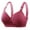 Red, variant on 36 B Bras for Women Front Close Wireless Bras for Women Plus Size Wireless Bra For Women Thin Underwire Supportive Bra Soft Comfortable Full Coverage Bustier For Moms And Seniors