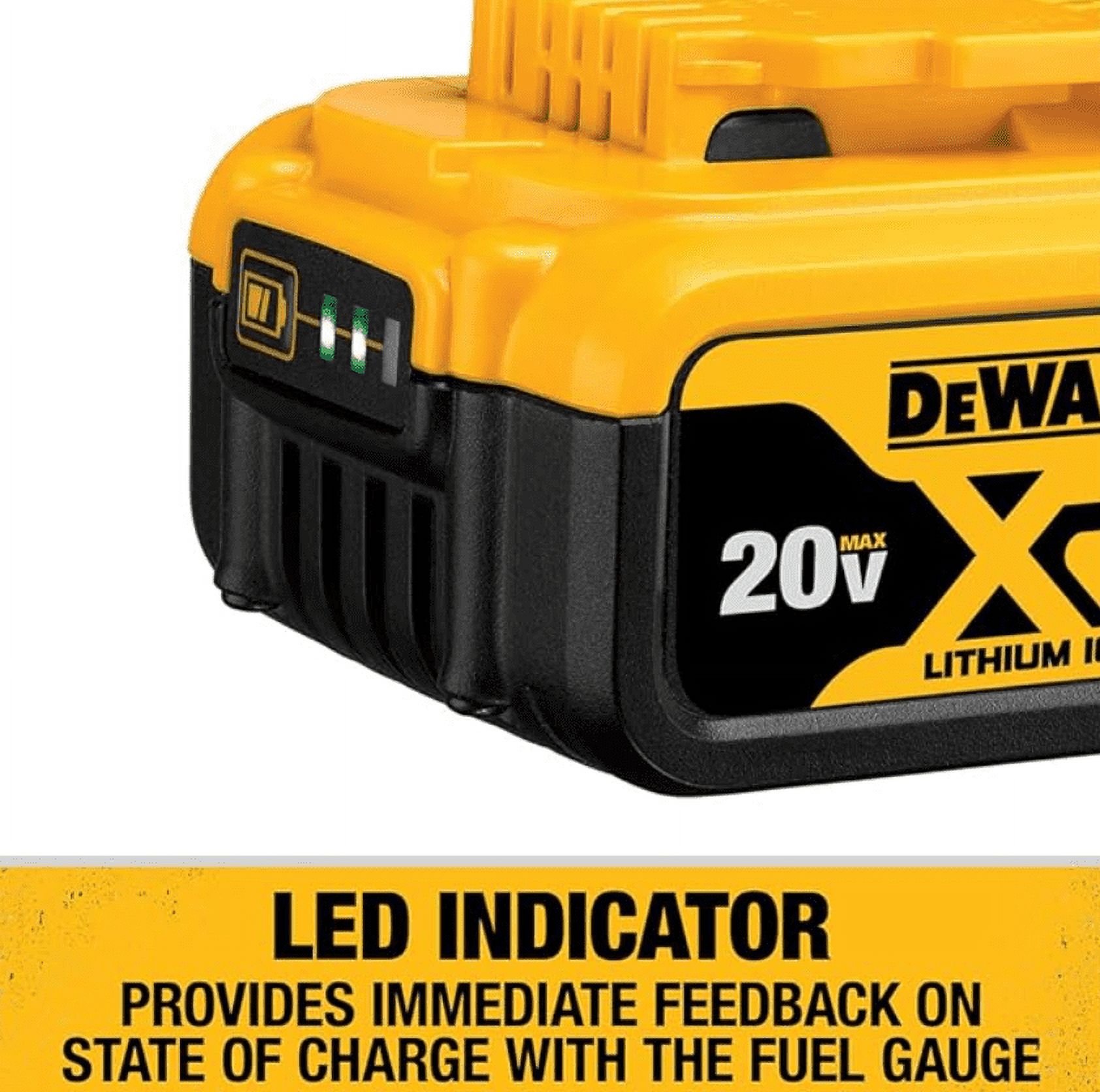 DEWALT DCB205 20V 5Ah Power Tool Battery, 2 Pack