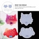 thumbnail image 4 of 14 unids / set DIY Molde de cristal Dog Cat Tag Llavero Colgante Silicona Resina Molde, 4 of 6