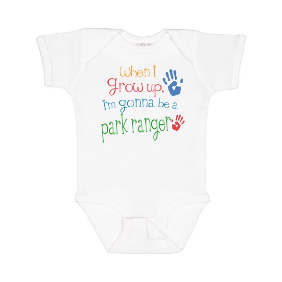 Inktastic Park Ranger Future Boys or Girls Baby Bodysuit