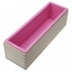 thumbnail image 3 of Molde de silicona rectangular flexible para pan de jabón con caja de madera, herramienta de bricolaje para suministros de fabricación de pasteles de jabón (color aleatorio, tamaño grande), 3 of 4