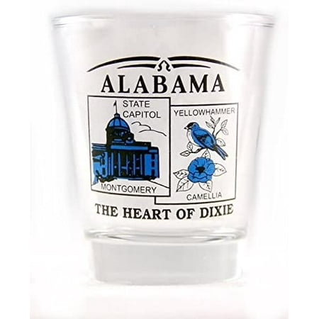 

Alabama State Scenery Blue New Shot Glass