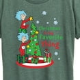thumbnail image 3 of Cat in the Hat - Christmas Is A Family Thing - Women's Short Sleeve Graphic T-Shirt, 3 of 6