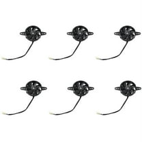 6X Water Cooler New Electric Radiator Cooling Fan for Chinese Atv Quad Go Kart Motorcycle 150Cc,6*Water tank radiator,Black