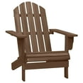 thumbnail image 1 of vidaXL Garden Chair Wood Brown, 1 of 4