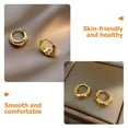 thumbnail image 3 of OULII 1Par Aretes De Dorados Para Mujer Colgante Para Fiestas Y Eventos, 3 of 8