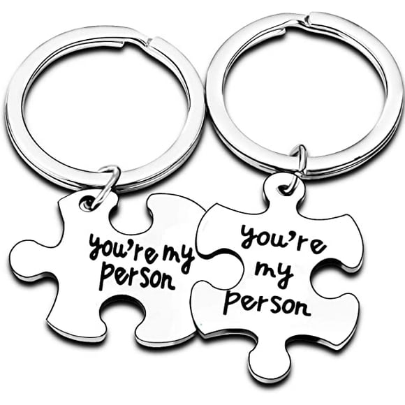 Gifts for Couples Boyfriend Girlfriend Couples Keychains for Husband Wife Valentine's Day Gift
