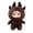 B, variant on Little Devil Halloween Cushion Cute Ghost Plush Toy Stuffed Animal Decor Soft Short Plush with High Elasticity PP Cotton for Sofa Bed and Holiday Party 11.8 Inch