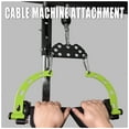 thumbnail image 5 of KORIKAHM Multi-Grip LAT Pull Down Bar for Home Gym Fitness, Spreader Plate LAT Pulldown Attachments for Pulley System Cable Machine, Double to Single Cable Attachment Exercise Handle, 5 of 6