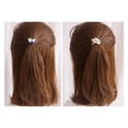 thumbnail image 2 of Lefu Élastiques à Cheveux Perles Mode Coréenne Porte-Queue de Cheval Multicouche, 2 of 9