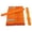 Orange, variant on Wooden Yellow-Orange 8" Fan Handles, Wedding Programs, Paint Mixing, Pack 50 Jumbo Craft Popsicle Sticks for Auction Bid Paddles, Wooden Wavy Flat Stems for DIY Crafting Supplies Kit, by Woodpeckers
