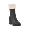 thumbnail image 2 of Botas de nieve Otoño e invierno Punta redonda Moda Botas cortas peludas cálidas Botas de gran tamaño Botas de mujer Wmkox8yii ghj1960, 2 of 6