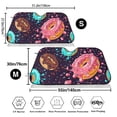 thumbnail image 7 of Lsque Donuts1 Car Windshield Sun Shade | Accordion Folding Style Auto Shade for Car Truck SUV Van | Blocks UV Rays Sun Visor Protector | Small, 7 of 7
