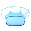 thumbnail image 1 of Children Fence Tent Toys Hexagonal Fence Foldable Fence for Pets Blue, 1 of 6