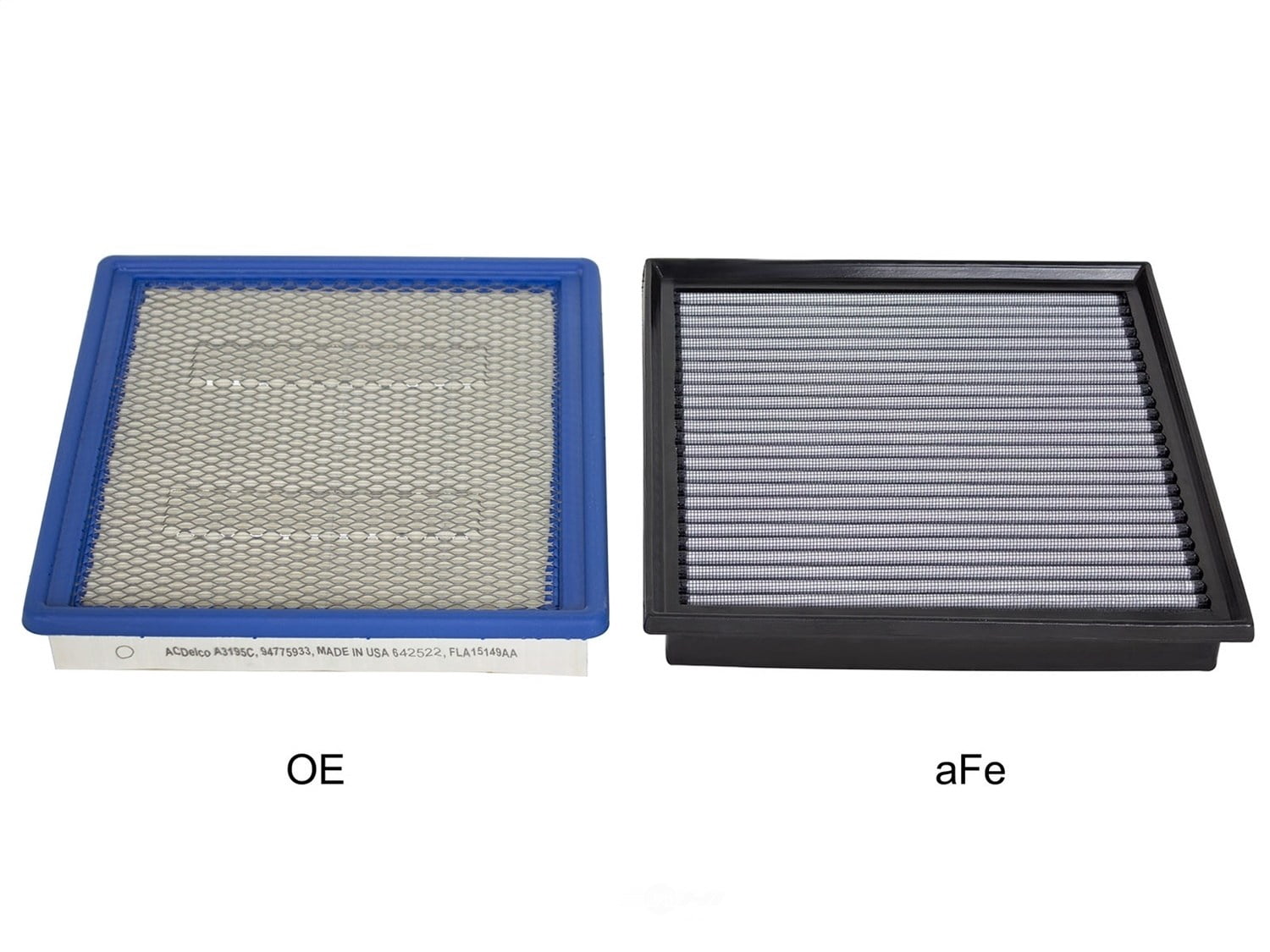 aFe MagnumFLOW OEM Replacement Air Filter PRO Dry S 15-17 Chevrolet Colorado 2.8L/3.6L V6 Fits select: 2015-2022 GMC CANYON