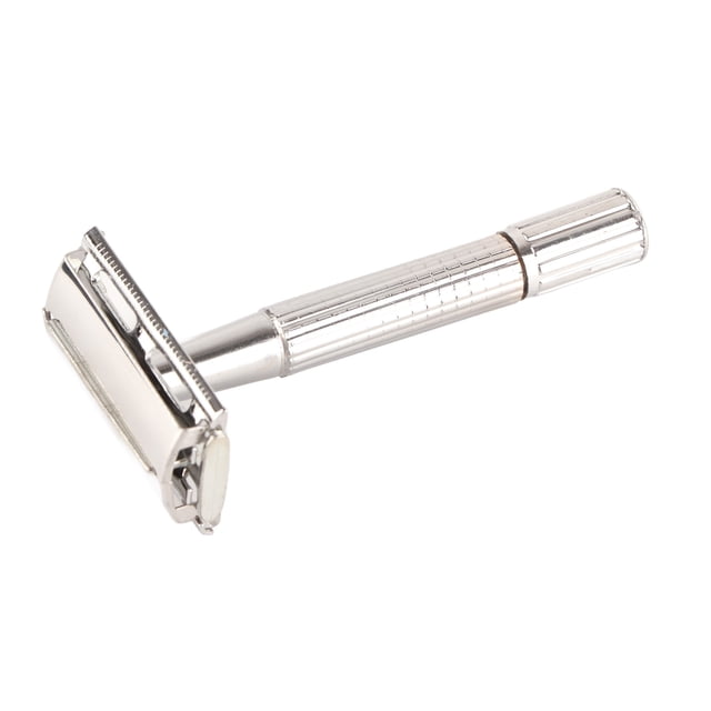 Recortadora de barba ergonómica, recortadora de barba profesional manual de metal, recortadora de barba de doble filo, confiabilidad excepcional