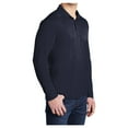 thumbnail image 4 of Yellow Rooster Men's Posi-UV Pro Long Sleeve Male Polo T-Shirts True Navy XS, 4 of 6