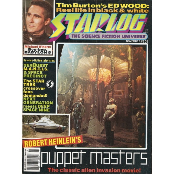 Starlog #208 (Newsstand) VF ; Starlog Comic Book