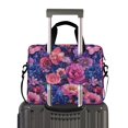 thumbnail image 2 of FORMRS 16" Laptop Bag Carrying Sleeve Case with Handle Travel Shoulder Briefcase, Vibrant Art Flowers, 2 of 8