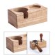 thumbnail image 5 of Soporte Tamper Café Manual Soporte Base Rejilla Y Color Madera 2 Agujeros A Sunnimix estación de bateo, 5 of 8