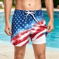 thumbnail image 2 of WERYOUNG Boy's Swim Trunks With Compression Liner Patriotic Printed Beachwear Independence Day Swimming Shorts For Kids Holiday Vacation Beach Stylish Swimwear Bottom, 2 of 4