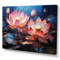 thumbnail image 2 of Designart "Unveiled Bliss In Lotus I" Lotus Canvas Prints, 2 of 7