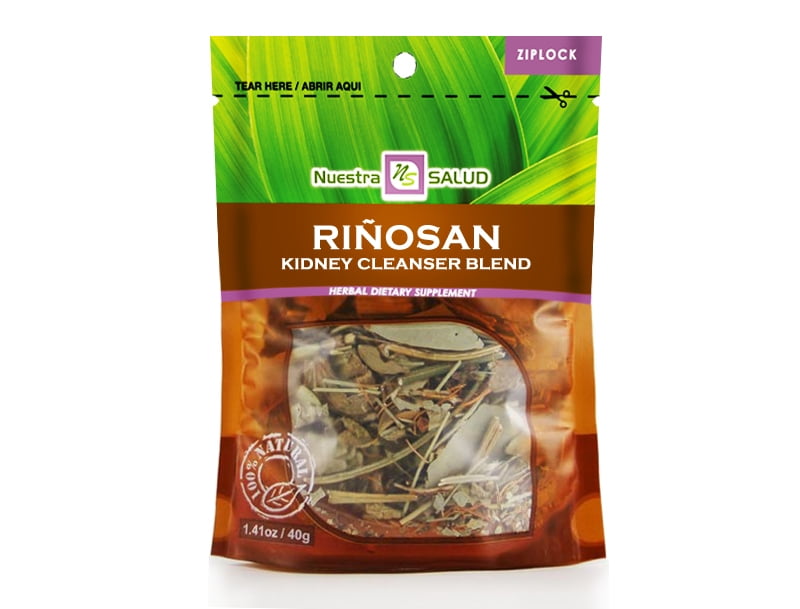 3-Pack Nuestra Salud Rinosan Kidney Cleanser Herbal Tea/Riñosan Loose Leaves Kidney Cleanser Tea - Natures Stone Breaker - Herbal & Organic Riñosan Blend from Peru - For the Maintenance of Good Health
