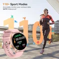 thumbnail image 3 of Smart Watch Reloj Inteligente Mujer 1,39 Pulgadas Llamadas Bluetooth 2024 Women SmartwatchDe La Malla Silicagel Rose Color, 3 of 8