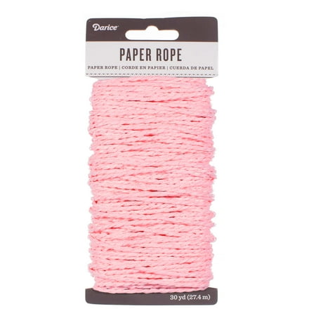 - Craft County Paper Rope 3mm Diameter of Decorative Cord - 30 Yards (27.4 Meters) per Spool - Multiple Color Options for Crafting, Scrapbooking, DIY Decor, and More