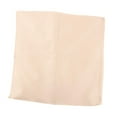 thumbnail image 4 of Funda de puf sin relleno Funda de reposapiés de cuero PU Elegante taburete para cambiar zapatos Cuadrado beige, 4 of 9