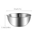 thumbnail image 2 of Dsscvnef 1 PS Stainless Steel Thickened Multifunctional Large Basin Stainless Steel Basin Set Soup Basin Stainless Steel Birdbath, 2 of 7