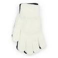 thumbnail image 2 of No Boundaries Knit Gloves, 2-Pack, Women's, One Size, Winter White, 2 of 4