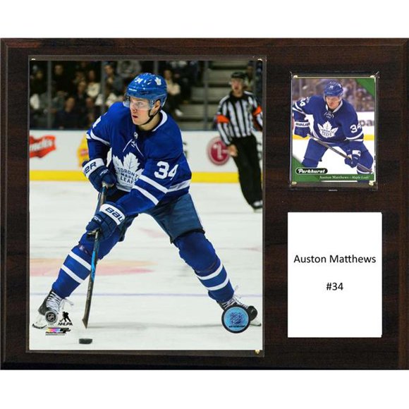 C & I Collectables 1215AMATTHEWS NHL Auston Matthews Toronto Maple Leafs Player Plaque - 12 x 15 in.