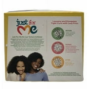 Just For Me No Lye Texture Softener System Children Fine to Coarse Hair 1 Application (2 Pack)