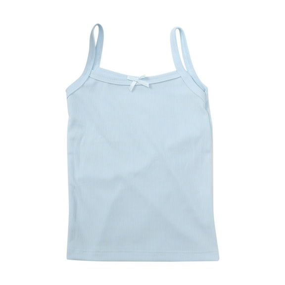 XXWXYD Girls Toddler Dance Tank Top - Racerback & Spaghetti Strap Crop Tops Solid Color Girls Athletic Sleeveless Wear