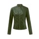 thumbnail image 3 of Puntoco Mujer Señoras Solapa Motor Chaqueta Abrigo Zip Biker Corto Punk Cropped tops Puntoco Puntoco-1293, 3 of 6
