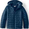 thumbnail image 2 of Lands' End Kids Husky FeatherFree™ Insulated Hooded Packable Jacket, 2 of 2