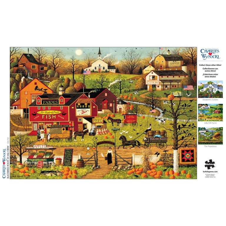 Buffalo Games Charles Wysocki Blackbirds Roost at Mill Creek 300