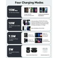 thumbnail image 3 of SHIQI-W1 Wireless Charger, 10W Qi-Certified Charging Pad with Aviation Aluminum Computer Numerical Control Technology Compatible with iPhone 16/16 Plus/16 Pro Max/15 14 13 12 and Samsung Galaxy Serie, 3 of 4