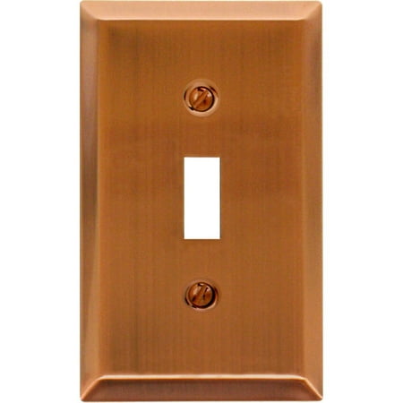 - Elumina Traditional Steel Wall Plate, Antique Copper