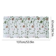 thumbnail image 4 of Floral Curtains Kitchen Coffee Curtains Bedroom Rod Curtains Lace Short Curtains Lace Curtains 54 X 24 Inch 1 Panels, Curtain, 4 of 9