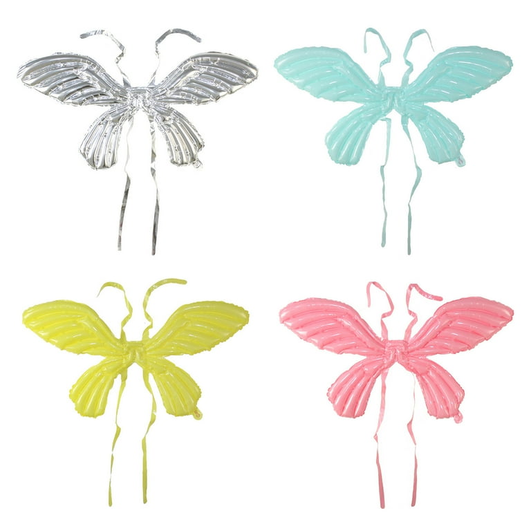 Creative Butterfly Wings Balloons - 5Pcs - No Leaks - Exquisite -  Anti-deform - Lightweight Decorative Aluminum Film - Kids Butterfly Wings  Balloons - Party Supplies 