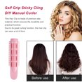 thumbnail image 4 of Vogacara Pinza para el cabello, rizador Manual de autoagarre ABS multicolor, suministro para mujer para principiantes, herramienta para rizar la diadema Cuidado del cabello Rosado Vogacara CE012442-01, 4 of 6