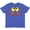 Vintage Royal Blue, variant on Inktastic Monster Face Youth T-Shirt