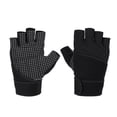 thumbnail image 1 of BOODUN Guantes de fitness transpirables Levantamiento de pesas Gimnasio Entrenamiento Correa para la muñeca (Rojo XL), 1 of 1