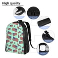 thumbnail image 5 of Cauagu Usa Flag Print Backpacks,Travel Daypack Casual Laptop Backpack Bookbag Fits 15 Inch Computer for Men Women, 5 of 8
